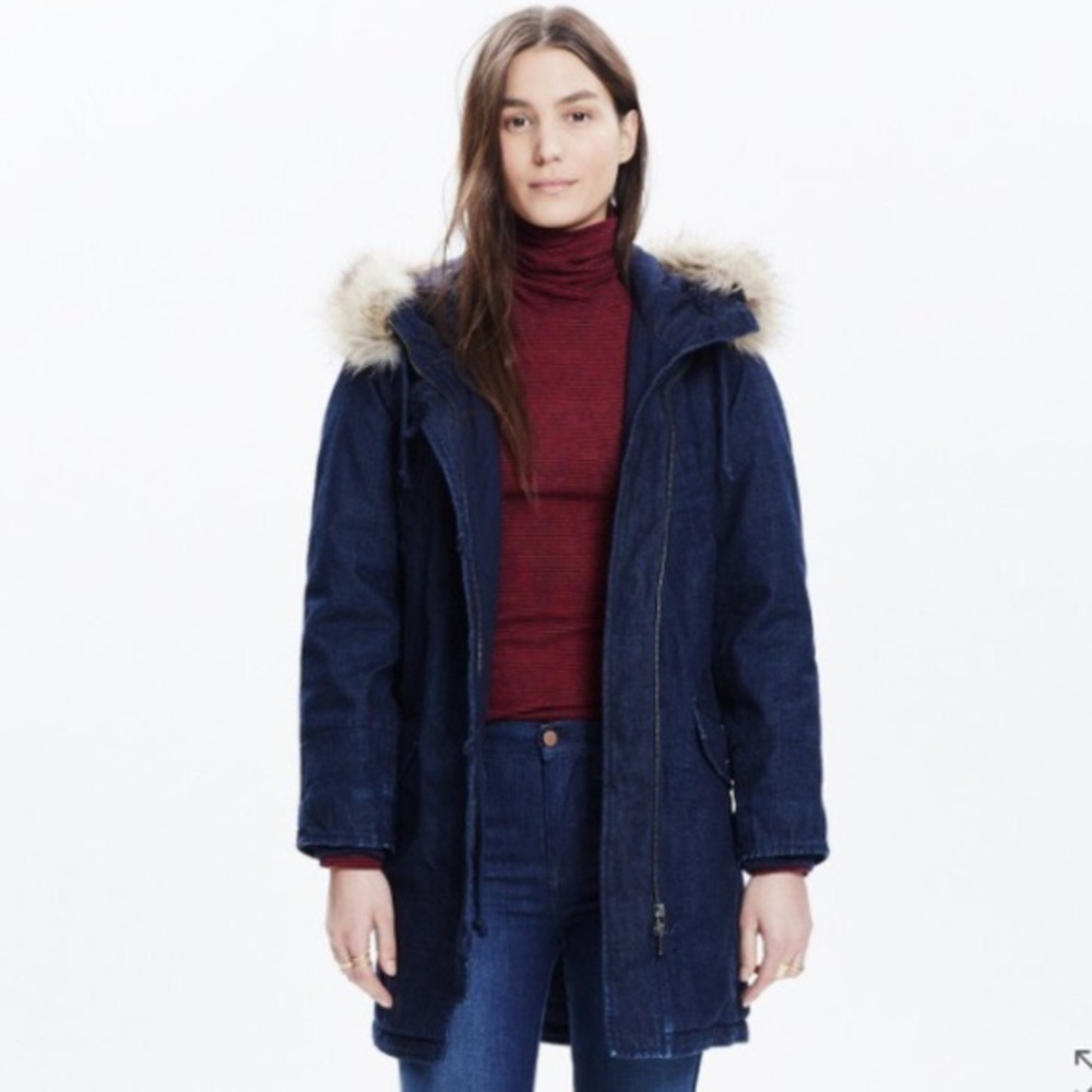 Madewell Denim Parka